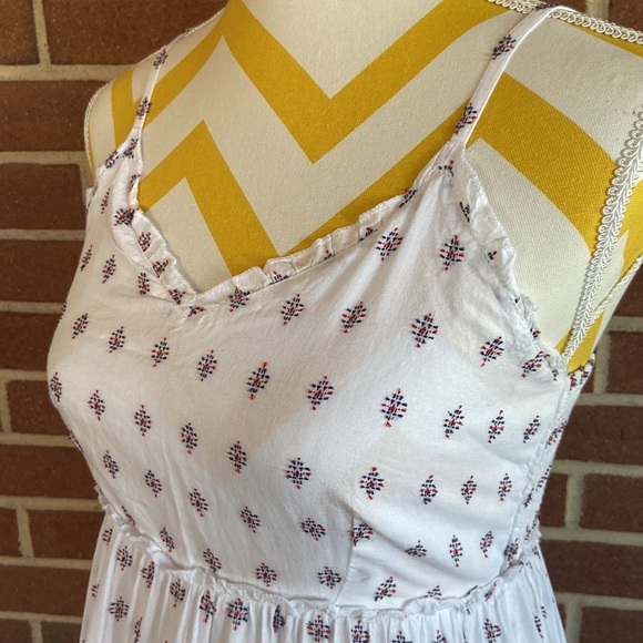 White Embroidered Sundress - Picture 3 of 16